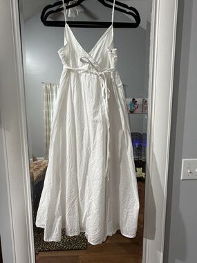 Donna Morgan Spaghetti Strap Midi dress 100% cotton